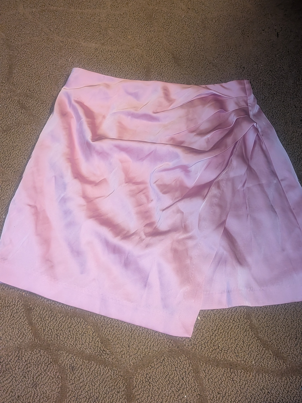 Abercrombie & Fitch Pink Satin Mini Skirt XXS SPRING $108 EXC SHAPE